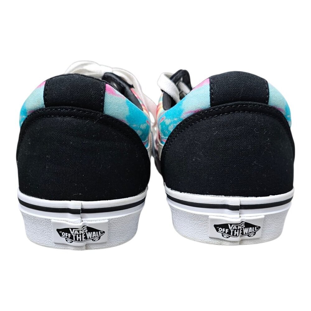 Vans Old Skool Spiral Tie Dye Rainbow Multi Skater Lace Up Sneaker Shoe - Picture 5 of 9